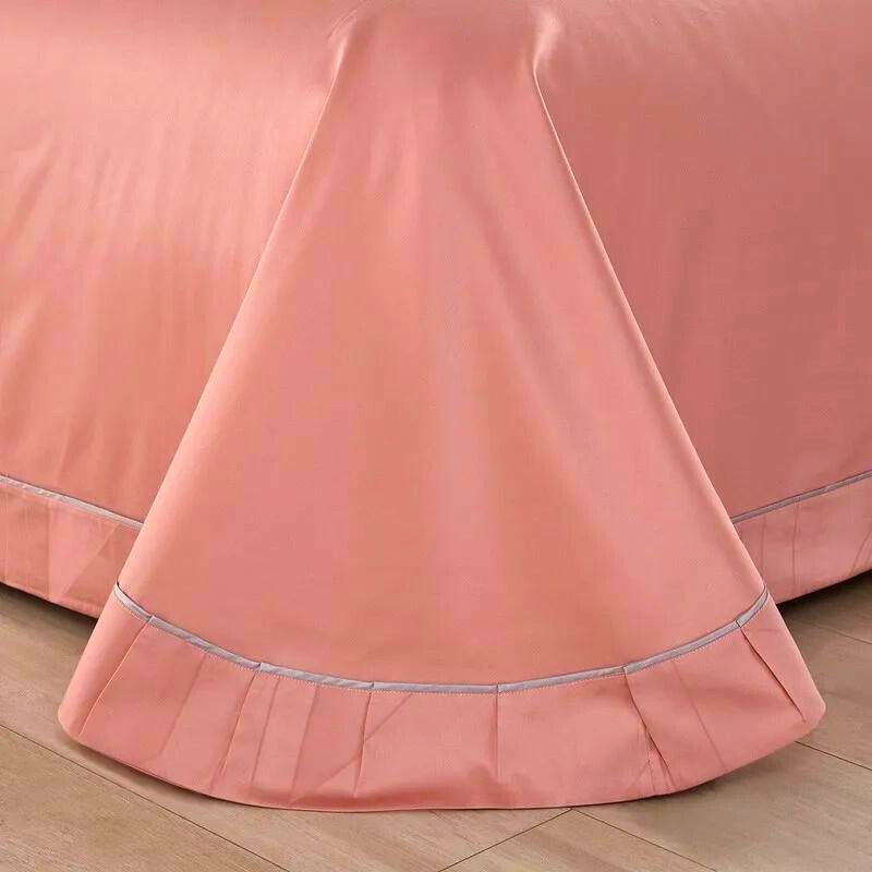 Light Pink 1000 Thread Count Egyptian Cotton Bedding Set – Unmatched Quality and Style!