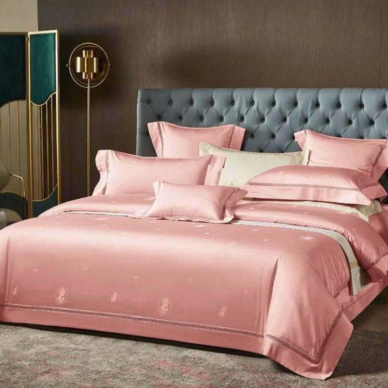 Misty Rose 1000 Thread Count Egyptian Cotton Bedding Set – Unmatched Quality and Style!