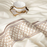 1400 TC Cotton Luxury Embroidery Bedding Set - Exquisite Pillowcase, Duvet Cover Sets, and Bed Linen - Available in Double, Queen, and King Sizes - Elevate Your Sleep Experience with Plush Quilt Covers and Bed Sheets!