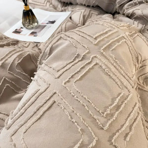 Indulge in Comfort and Style with Our High-End Bedding Set - King & Queen Size, Funda Nordica Cama 135, Double Size Bed Linen, Euro Geometric Beds