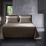 Luxurious 100% Mulberry Silk Duvet Cover Set: Ultra-Soft and Breathable 22 Momme Nature Silk Bedding with 1 Duvet Cover, 1 Bed Sheet, and 2 Pillowcases - Experience Ultimate Comfort and Elegance in Your Bedroom