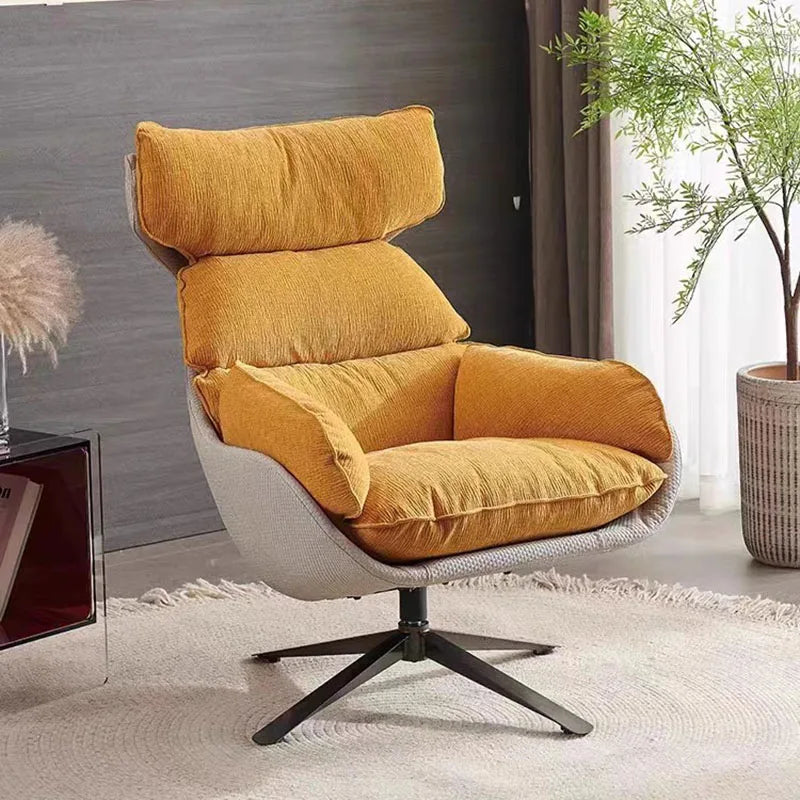 Revolutionize Your Space with our Swivel Modern Foldable Chair – A Versatile Lounge and Rocking Accent, Perfect for Nordic Office Spaces, Stylish Bedrooms, and Chic Patio Furniture Design