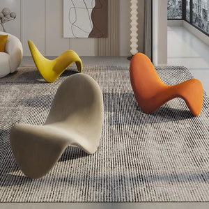 Transform Your Living Space with the Ultimate Tongue Chair – A Stylish Single Designer Sofa for Lazy Lounging in the Living Room or Balcony