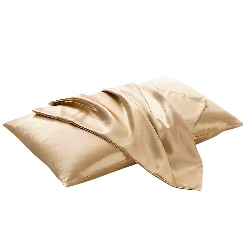 Indulge in Supreme Comfort with our 100% Queen Standard Satin Silk Soft Mulberry Plain Pillowcase Cover, Elevate Your Living Space with Unmatched Elegance and Serenity!