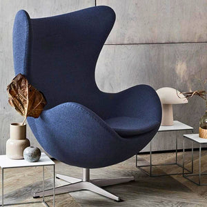 Experience unparalleled comfort and style with our Nordic Egg Chair: A modern minimalist masterpiece for your living room, combining leisure and elegance in a stunning eggshell design!