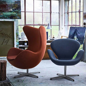 Experience unparalleled comfort and style with our Nordic Egg Chair: A modern minimalist masterpiece for your living room, combining leisure and elegance in a stunning eggshell design!