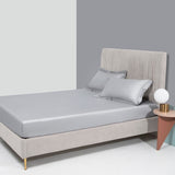 NEW Luxurious Light Gray 100% Egyptian Cotton Bedding Set with 1000TC for Ultimate Comfort and Style