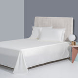 NEW Luxurious Pure White 100% Egyptian Cotton Bedding Set with 1000 Thread Count for Ultimate Comfort and Style