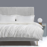 NEW Luxurious Pure White 100% Egyptian Cotton Bedding Set with 1000 Thread Count for Ultimate Comfort and Style