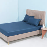 NEW Indulge in Ultimate Comfort with Our 1000TC Deep Blue 100% Egyptian Cotton Bedding Set