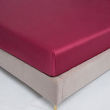 NEW Luxury Deep Red 100% Egyptian Cotton Bedding Set 1000TC - Soft, Comfortable, and Durable