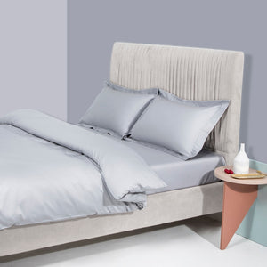 NEW Luxurious Light Gray 100% Egyptian Cotton Bedding Set with 1000TC for Ultimate Comfort and Style