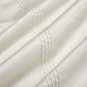 Indulge in Supreme Comfort and Style with Our Premium King Size 1500TC Pima Cotton Luxury Bedding Set: High-End White Bedding Sets with Soft, Smooth Solid Color Quilts Cover and Fitted Sheet for a Luxurious Sleep Experience!
