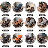 Solid Wood Rocking Chair Adult Reclining  Balcony Home Leisure Elderly   Strong Lazy Sofa Living Room Furniture