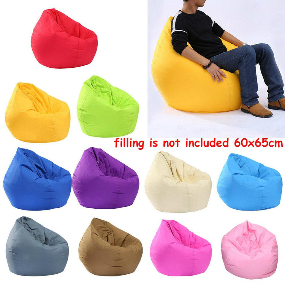 Waterproof Stuffed Bean Bag Solid Color (filling is not included)