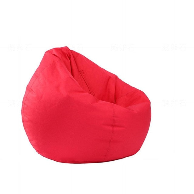 Waterproof Stuffed Bean Bag Solid Color (filling is not included)