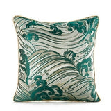 NEW Embroidered Geometry Patterned Cushion Cover - Decorative Pillowcases for a Cozy and Elegant Bedroom