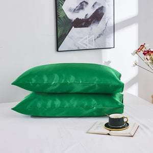 NEW Soft & Shiny Polyester Pillowcases - Experience Ultimate Comfort & Style Every Night