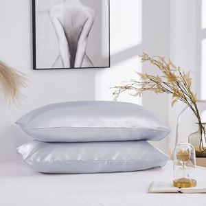 NEW Soft & Shiny Polyester Pillowcases - Experience Ultimate Comfort & Style Every Night