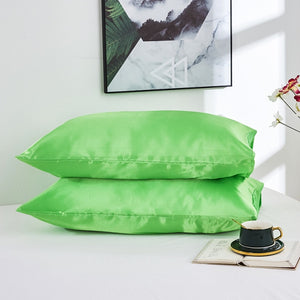 NEW Soft & Shiny Polyester Pillowcases - Experience Ultimate Comfort & Style Every Night