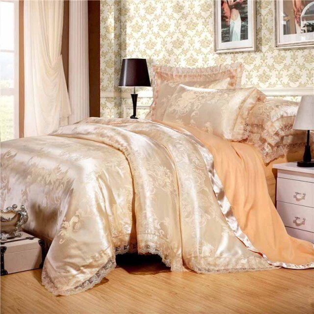 Indulge in Luxurious Comfort with our Premium Satin Duvet Cover Bedding Set - Available in King and Queen Sizes for a Perfect Fit