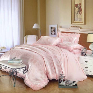 Indulge in Luxurious Comfort with our Premium Satin Duvet Cover Bedding Set - Available in King and Queen Sizes for a Perfect Fit