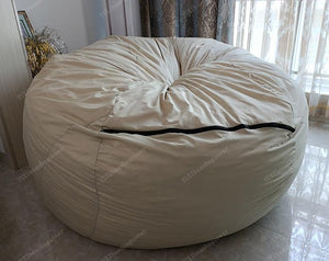 NEW Premium Quality Khaki Bean Bag Liner Cover - Durable & Comfortable Cover for Foam Bead Filling - Easy to Fill & Washable