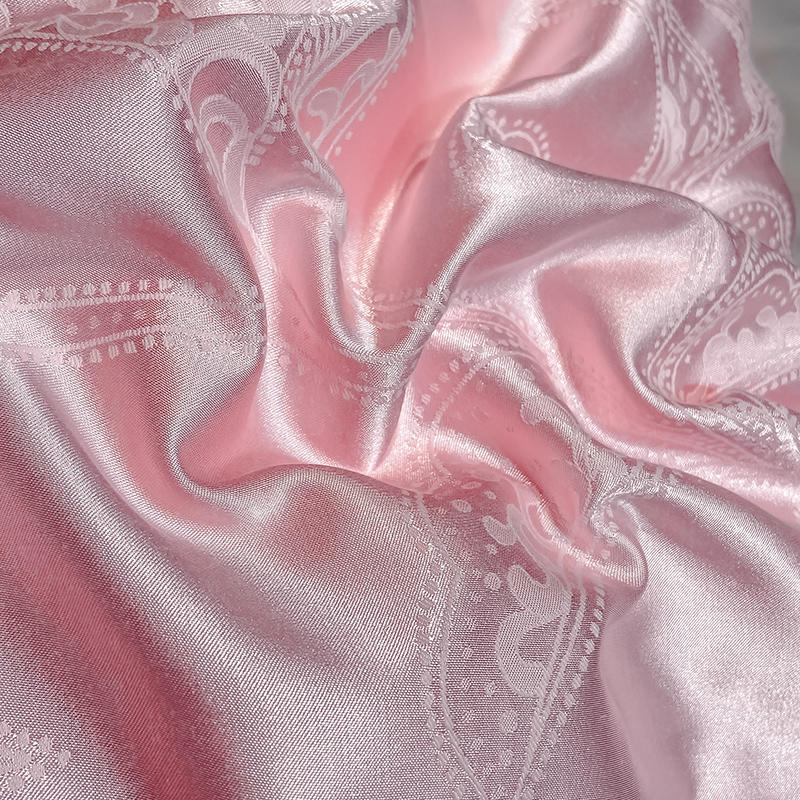 baby pink silk